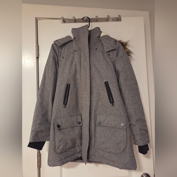 Garage Gray Women's Parka Jacket Size Small - Picture 1 of 7